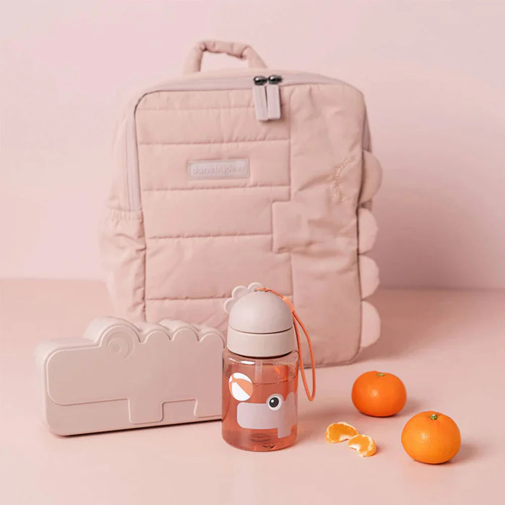 Botella con Bombilla - Playground - Rosa | Done by deer