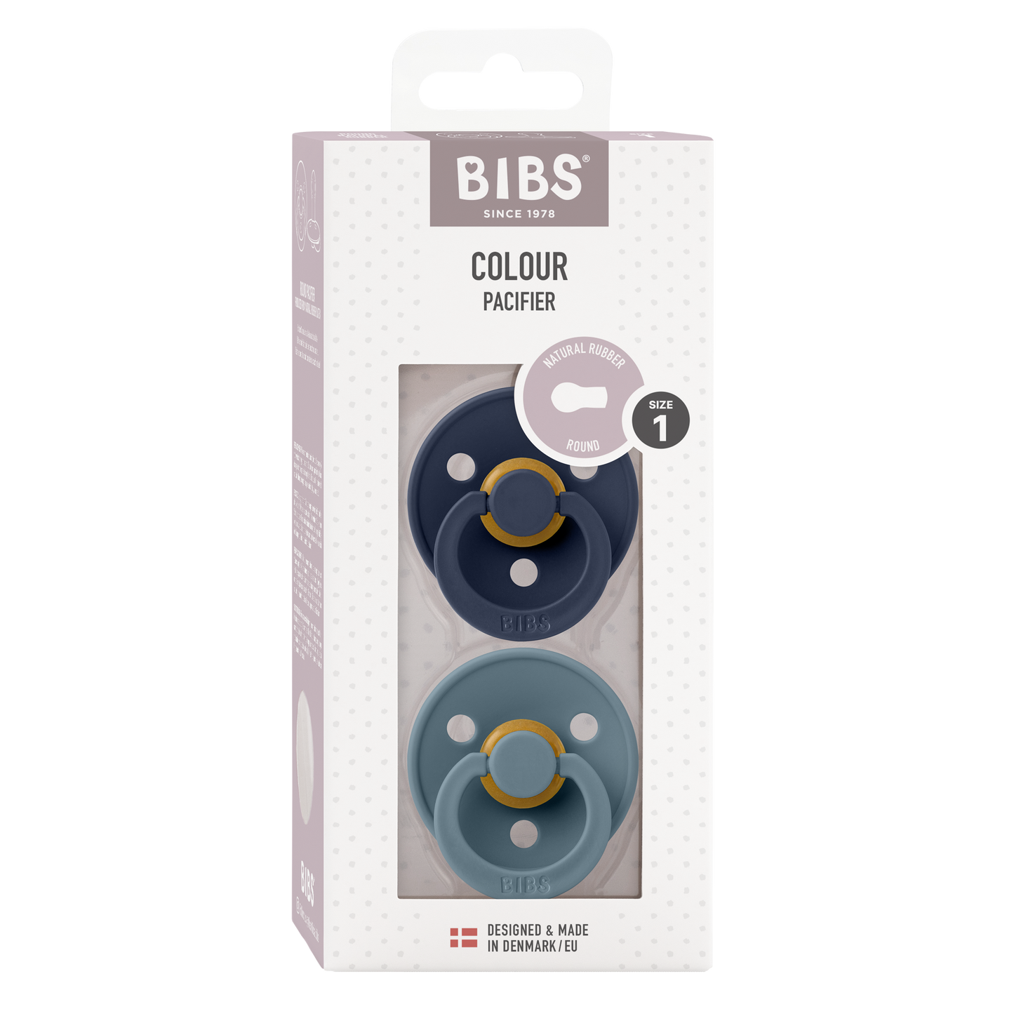 Pack de 2 Chupetes - Deep Space & Petrol | BIBS