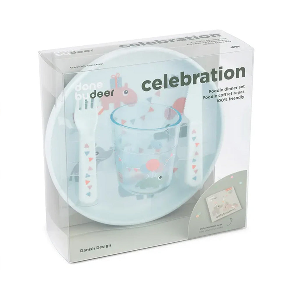 Set para Comer Celebration - Azul