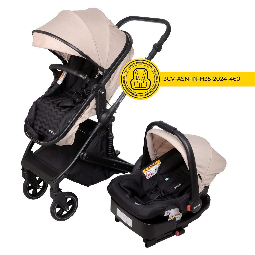Coche Travel System Epic 6g - Beige | Infanti