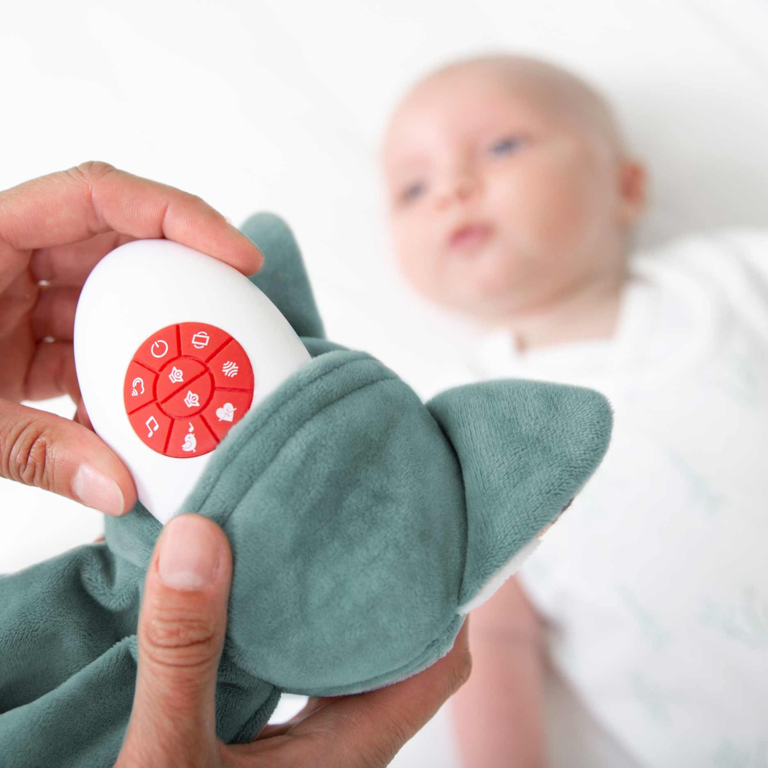 Attachment Tutorial with Pacifier Holder and White Noise Machine - Felix the Fox