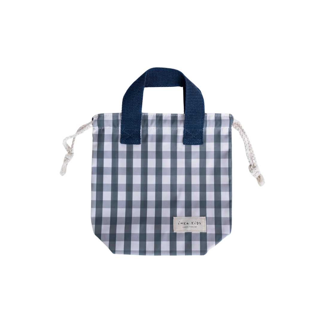Snack Bag - Vichy Blue | Inka Kids