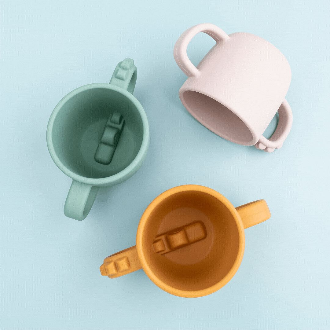 Taza con 2 Asas Peekaboo Croco - Gris | Done by deer