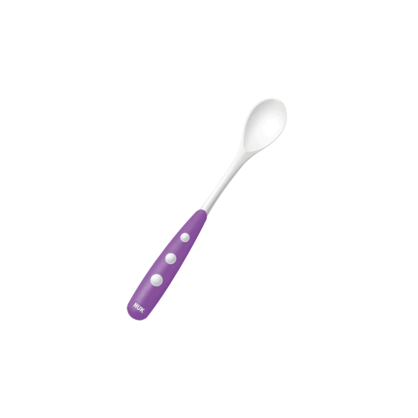 Ergonomic Baby Spoons - Set of 2 - Purple