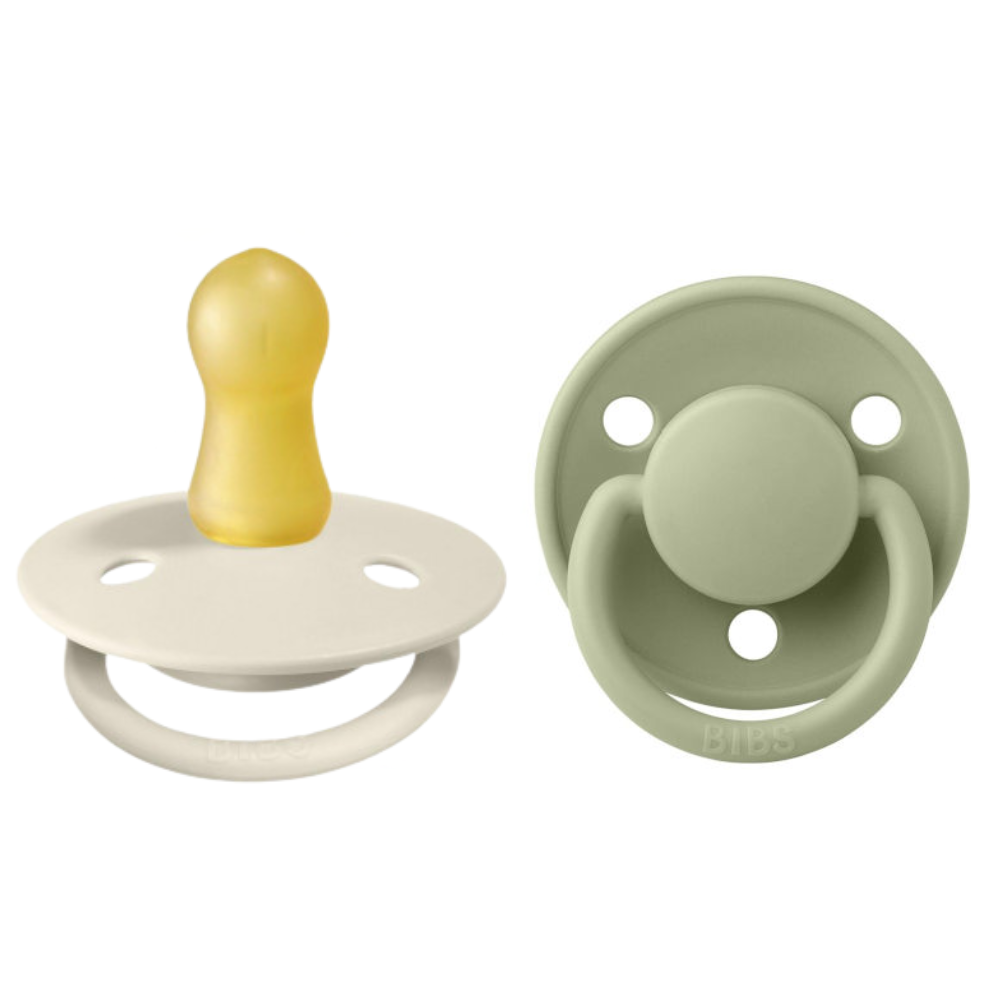 Pack de 2 Chupetes - Ivory & Sage | BIBS