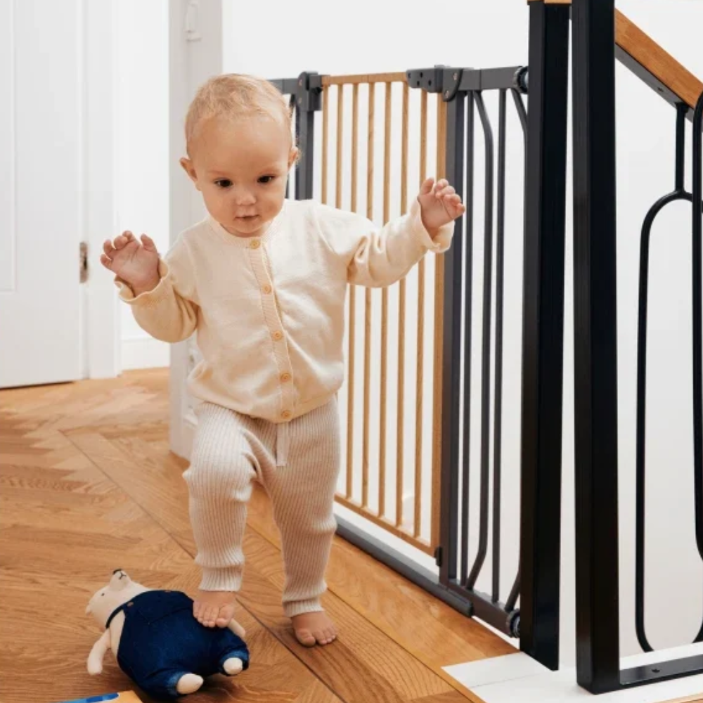 Puerta de Seguridad Truus Slim - Black Onyx | Lionelo