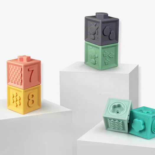 12 Cubos Suaves Educativos | Baby to Love