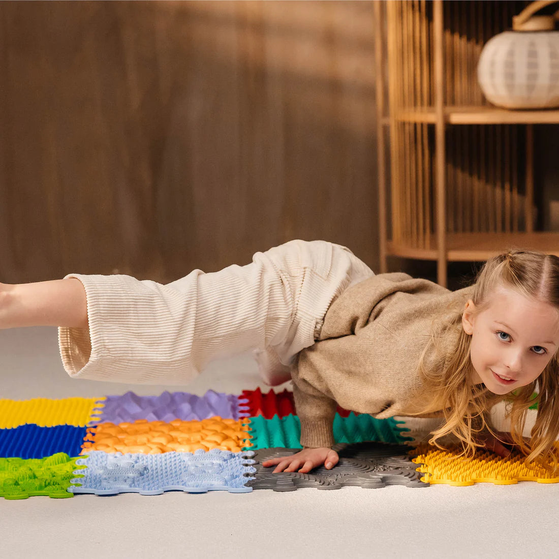 Alfombra Sensorial - 12 Piezas - All in One Set | Ortoto