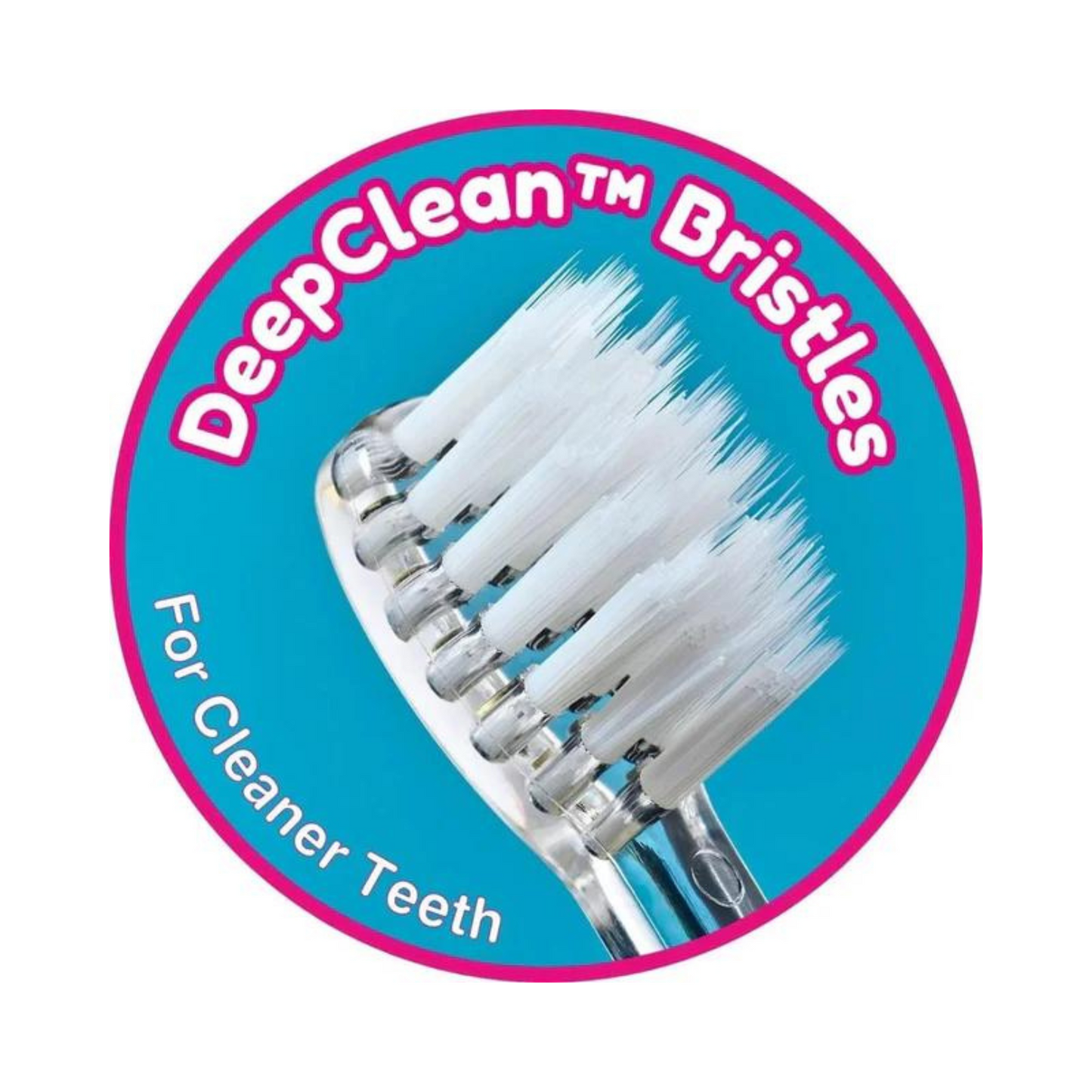 Pack de 2 Cabezales de Repuesto para Cepillo de Dientes Eléctrico Brush-Baby | Brush Baby