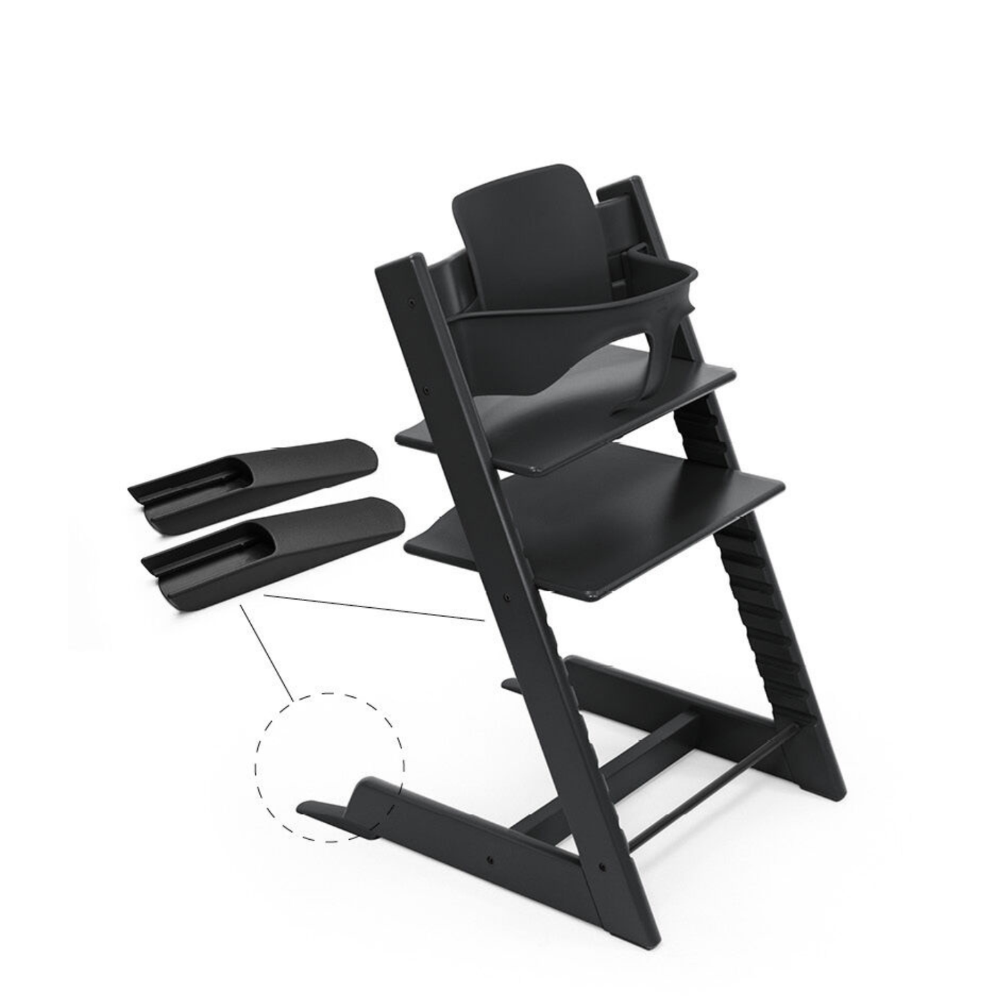 Baby Set² para Silla Tripp Trapp® - Black | Stokke