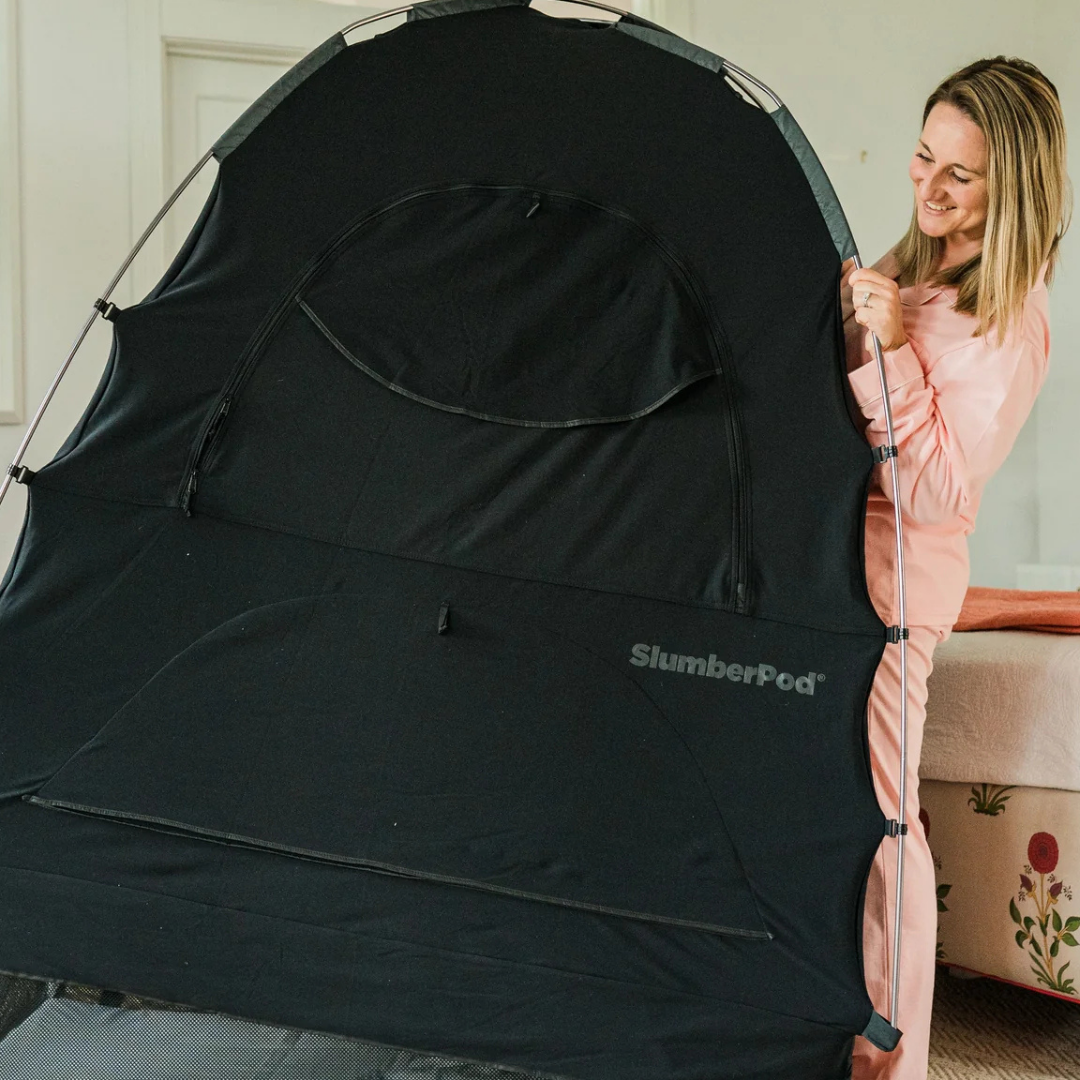 Carpa Blackout para Dormir + Ventilador Portátil | SlumberPod