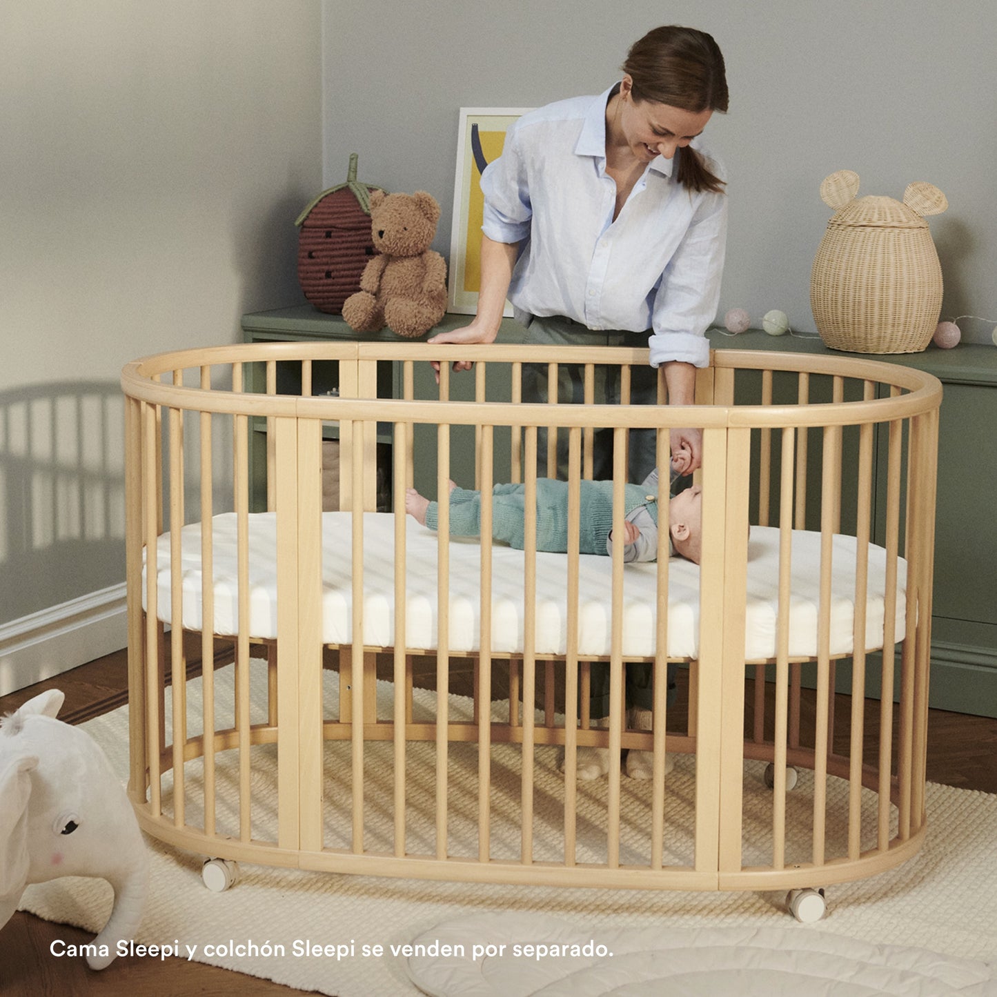 Kit de Extensión para Cuna Sleepi™ (Versión 3) - Natural | Stokke