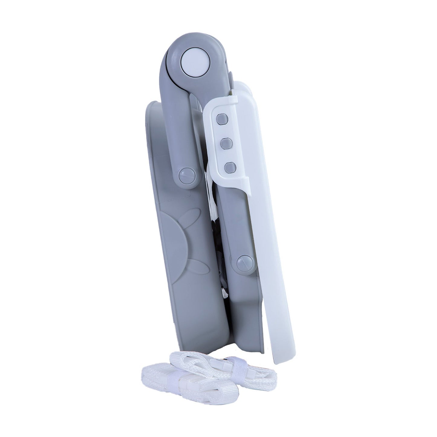 Silla de Comer Plegable Portátil Bebé y Niño Fold - Gris | Bebesit