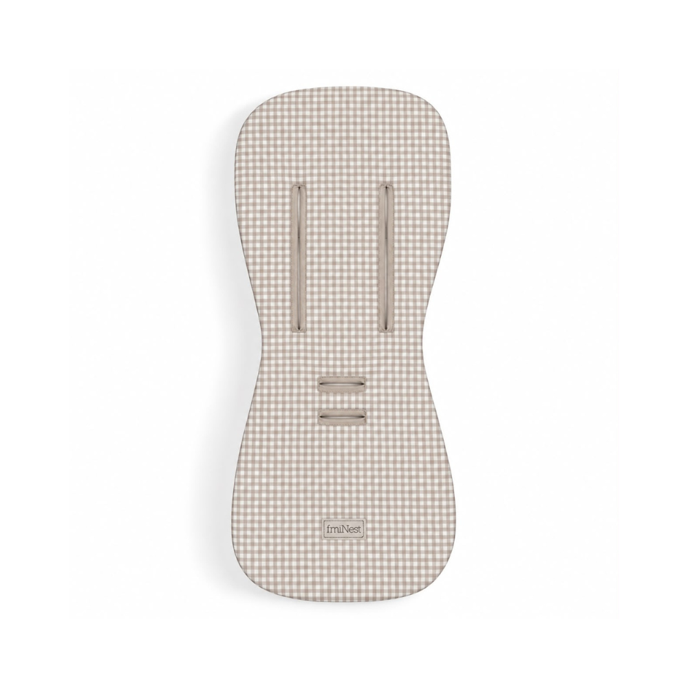 Protector Coche - Mini Vichy Beige| miNest