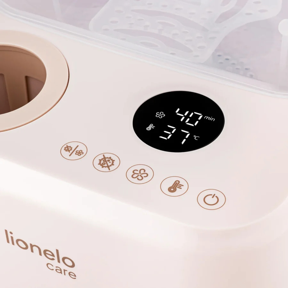 Esterilizador, Secador y Calentador de Biberones SteamUP 3 en 1 - Beige Sand | Lionelo