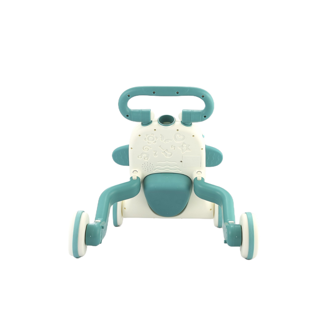 Correpasillo Caminador 2 en 1 - Verde | Bebesit