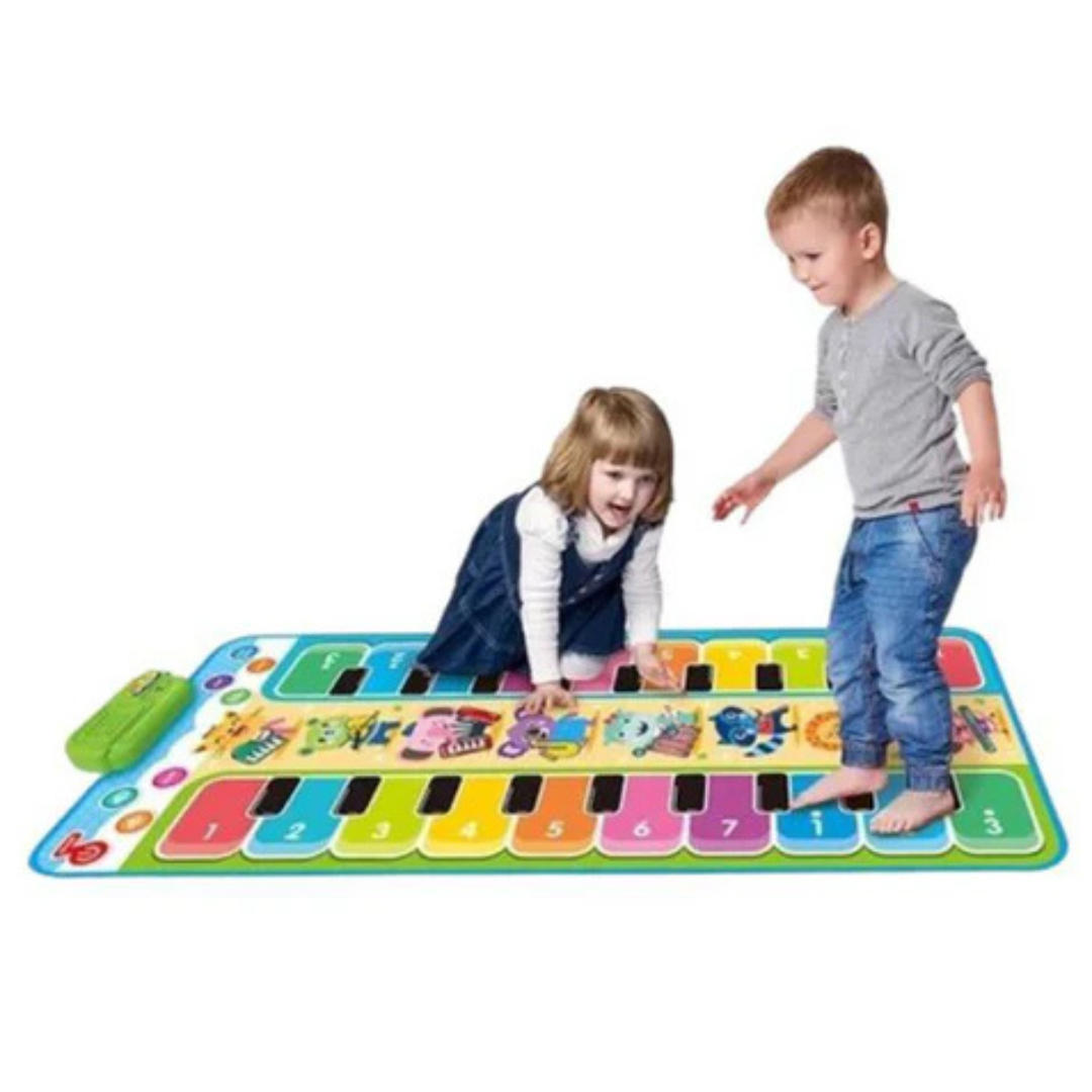 Alfombra Musical Niños Doble Grande - Animales | Bebesit