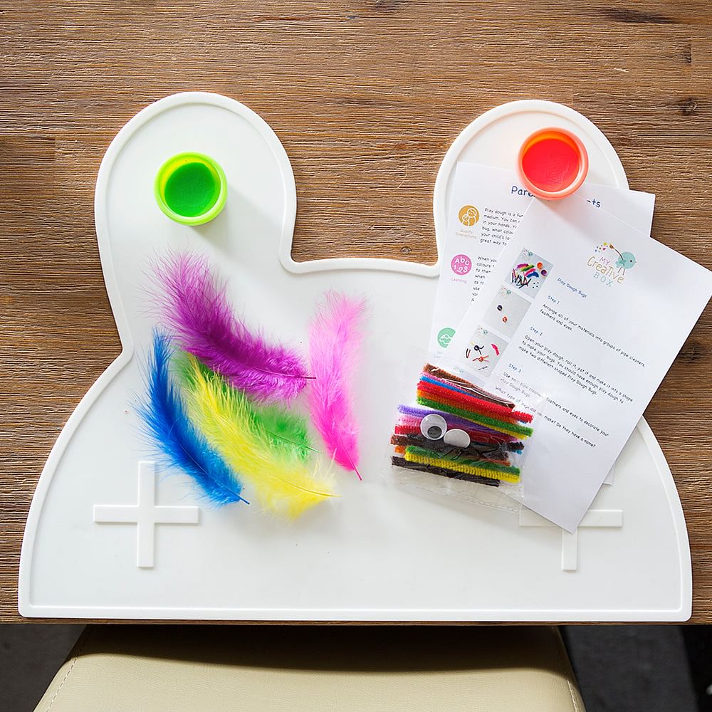 Individual Conejo - Blanco | We Might Be Tiny