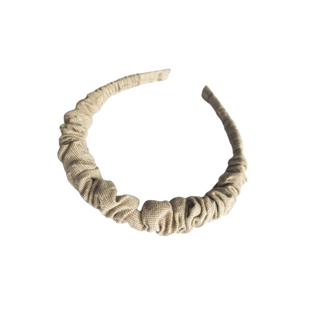 Cintillo Repollito - Arena Textura | Caperucita