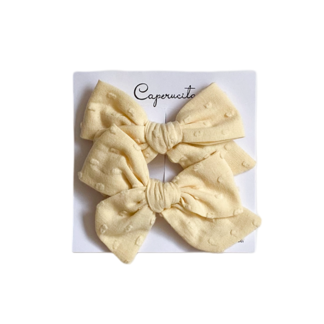 Set Margaritas Chicas - Amarillo Pastel | Caperucita