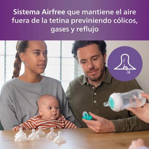 Mamadera Natural Response con Válvula AirFree - 260 ml | Philips Avent