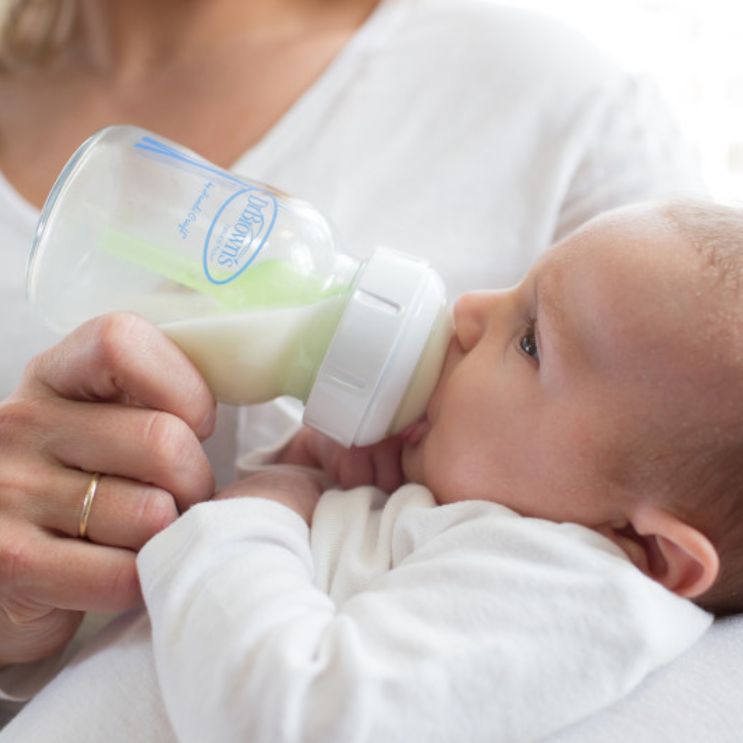 Mamadera de Vidrio Anticólicos Boca Ancha - 150ml | Dr. Brown's