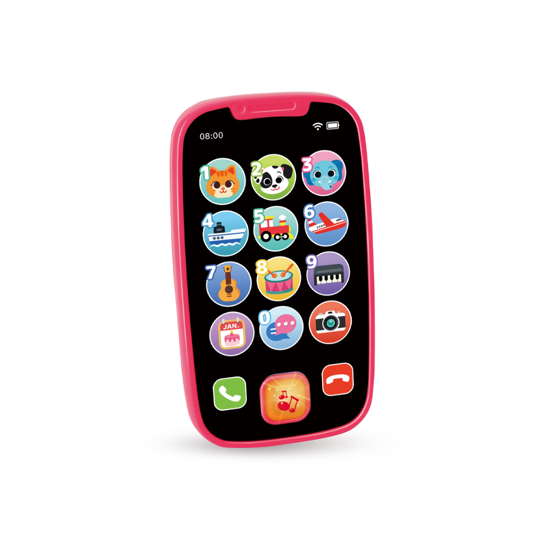 Mi Primer Smartphone - Rosado | Hola Toys