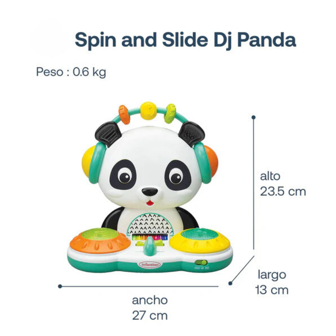 Spin and Slide DJ Panda | Infantino