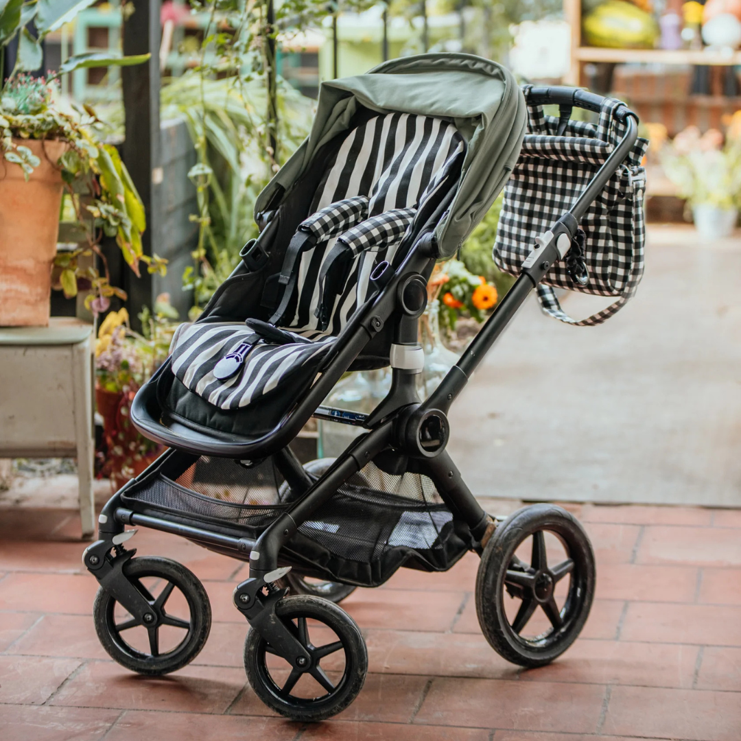 Bolso Clásico - Vichy Negro | miNest