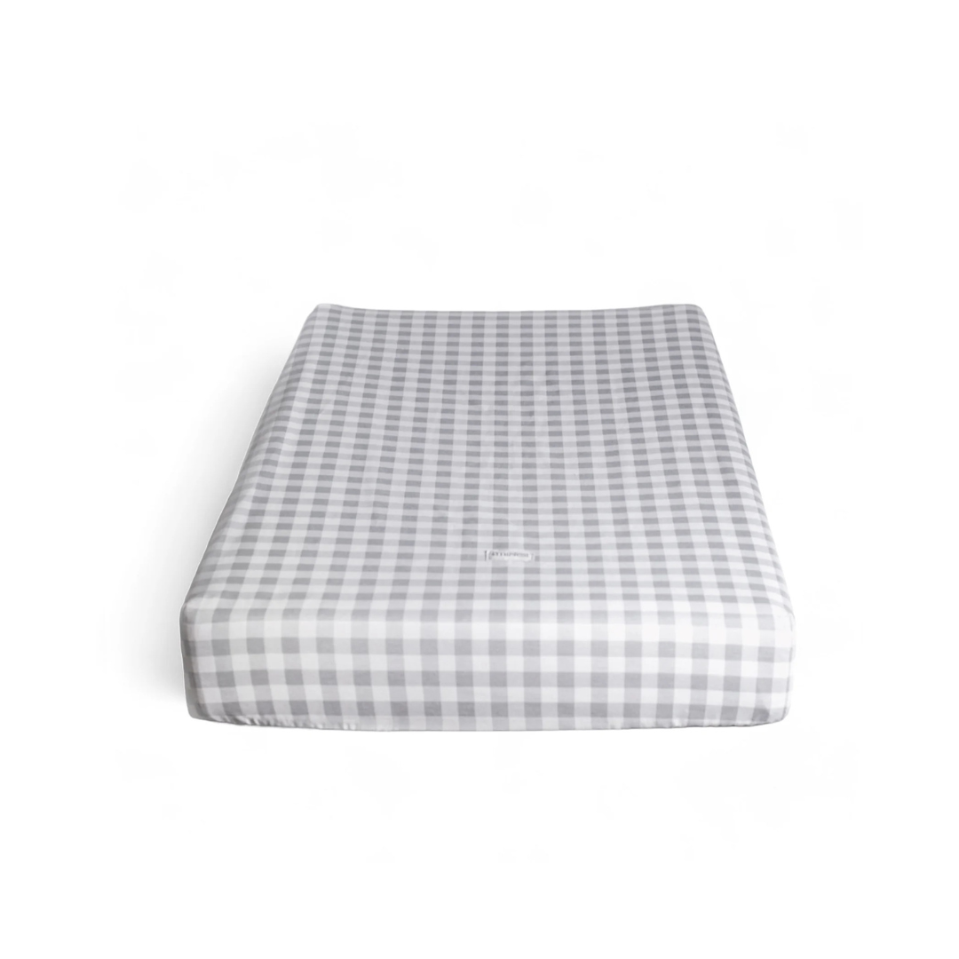 Funda Mudador - Vichy Gris | miNest