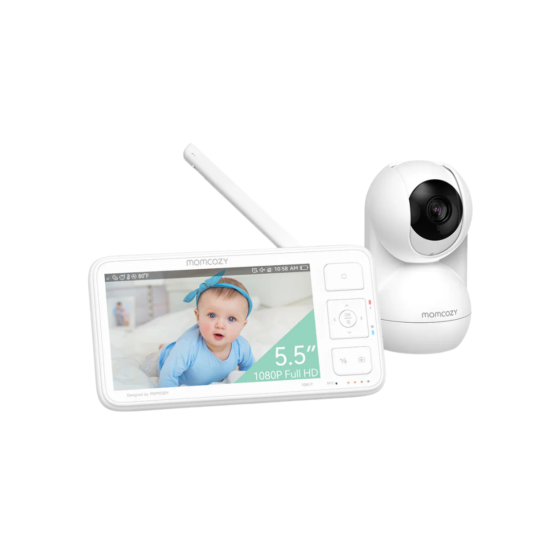 Monitor de Bebé 1080P con Pantalla de 5.5" | MomCozy