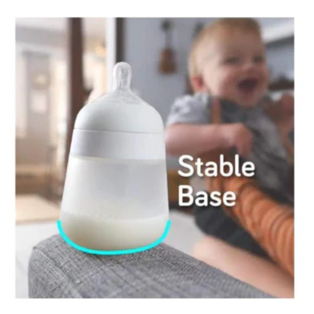 Pack 2 Mamaderas de Silicona 270 ml - Turquesa | Nanobebé