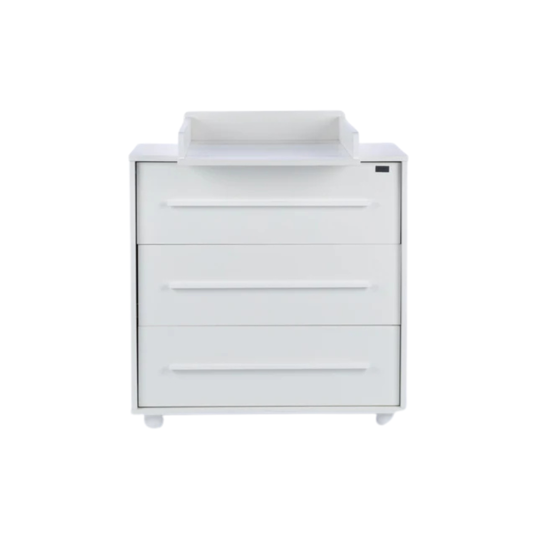 Cómoda y Mudador Lulaya - Blanco | Drewex