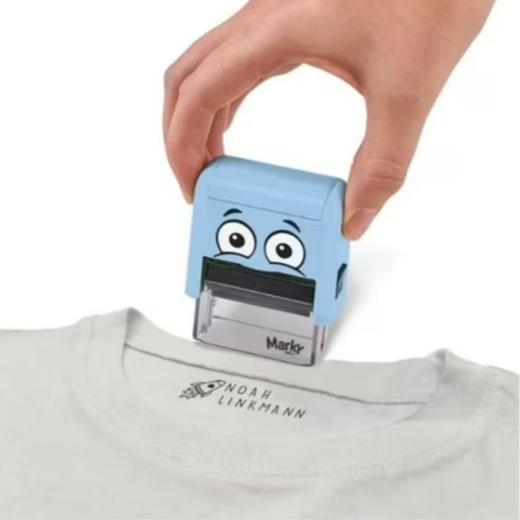 Timbre Marcador de Ropa Marky - Azul | Mine Stamp