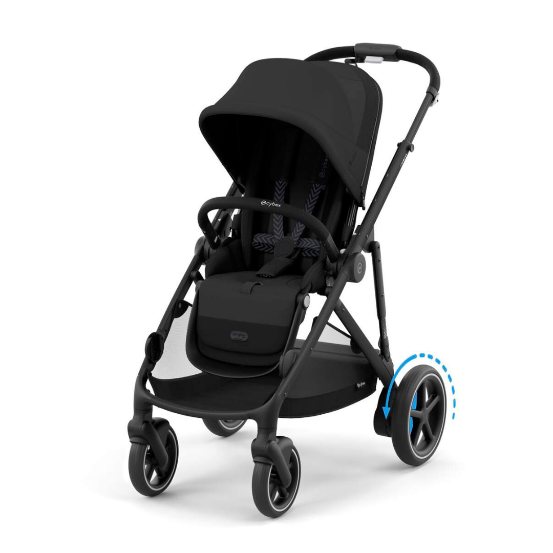 Coche de Paseo e-Gazelle S - Moon Black