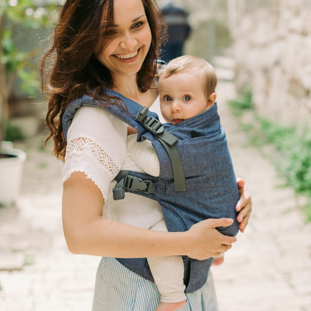 Mochila de Porteo Ergonómica - Boba X - Chambray | Boba