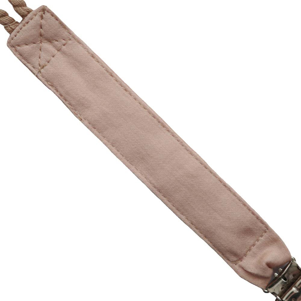 Portachupete de Algodón para Chupete - Beige | Mushie