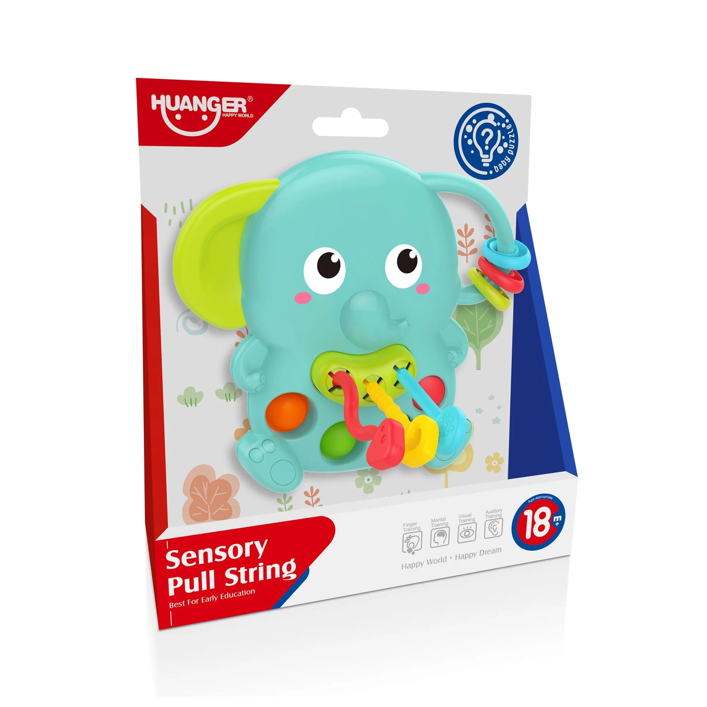 Juego Sensorial Montessori - Elefante | Huanger