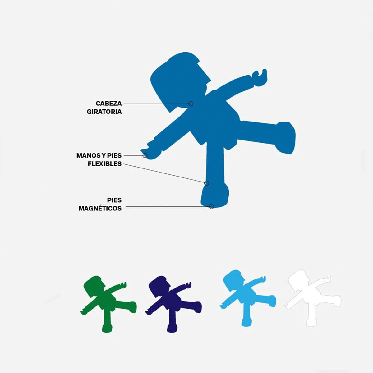 Imanix Friends Fun - 5 Figuras Magnéticas | Imanix