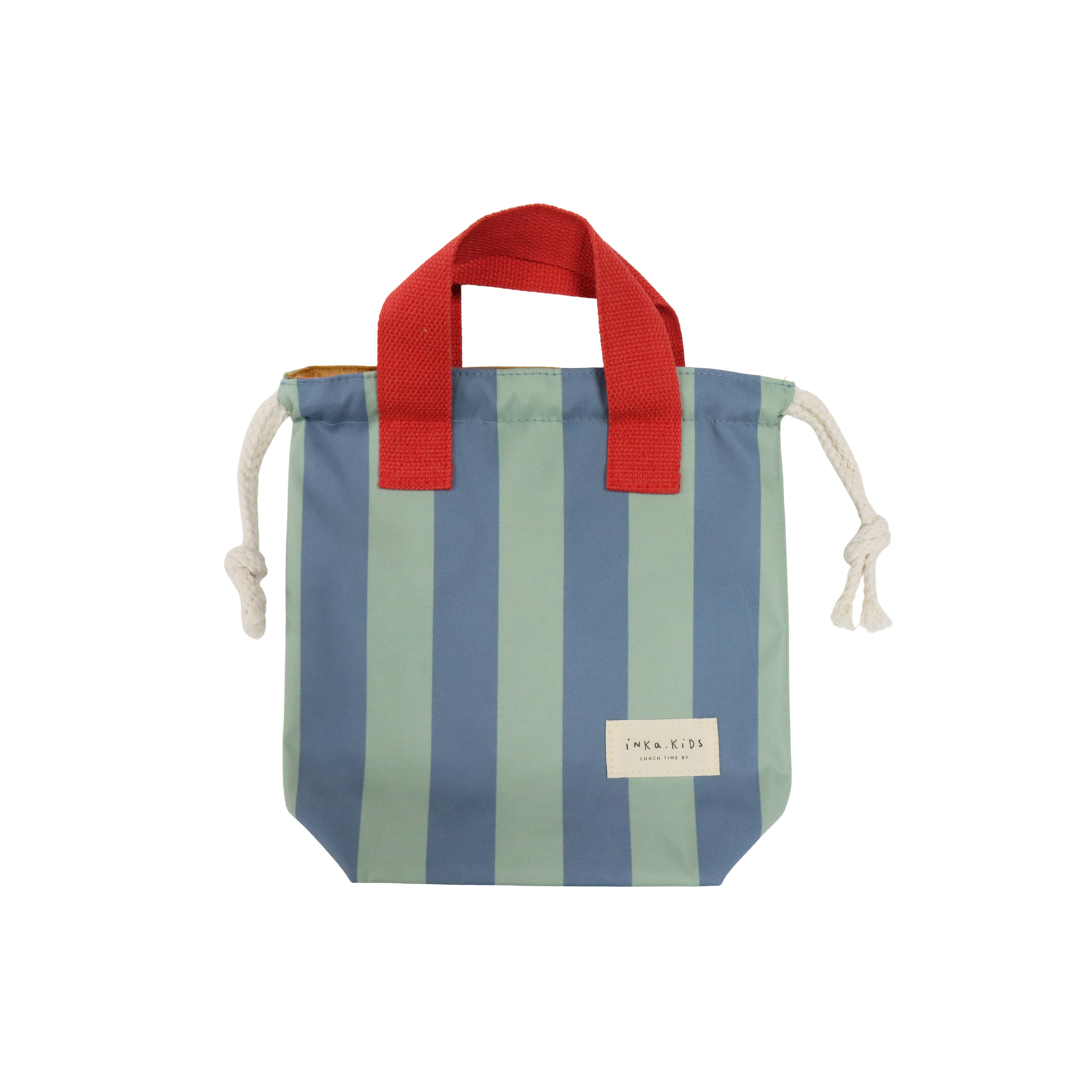 Snack Bag - Stripe Blue | Inka Kids
