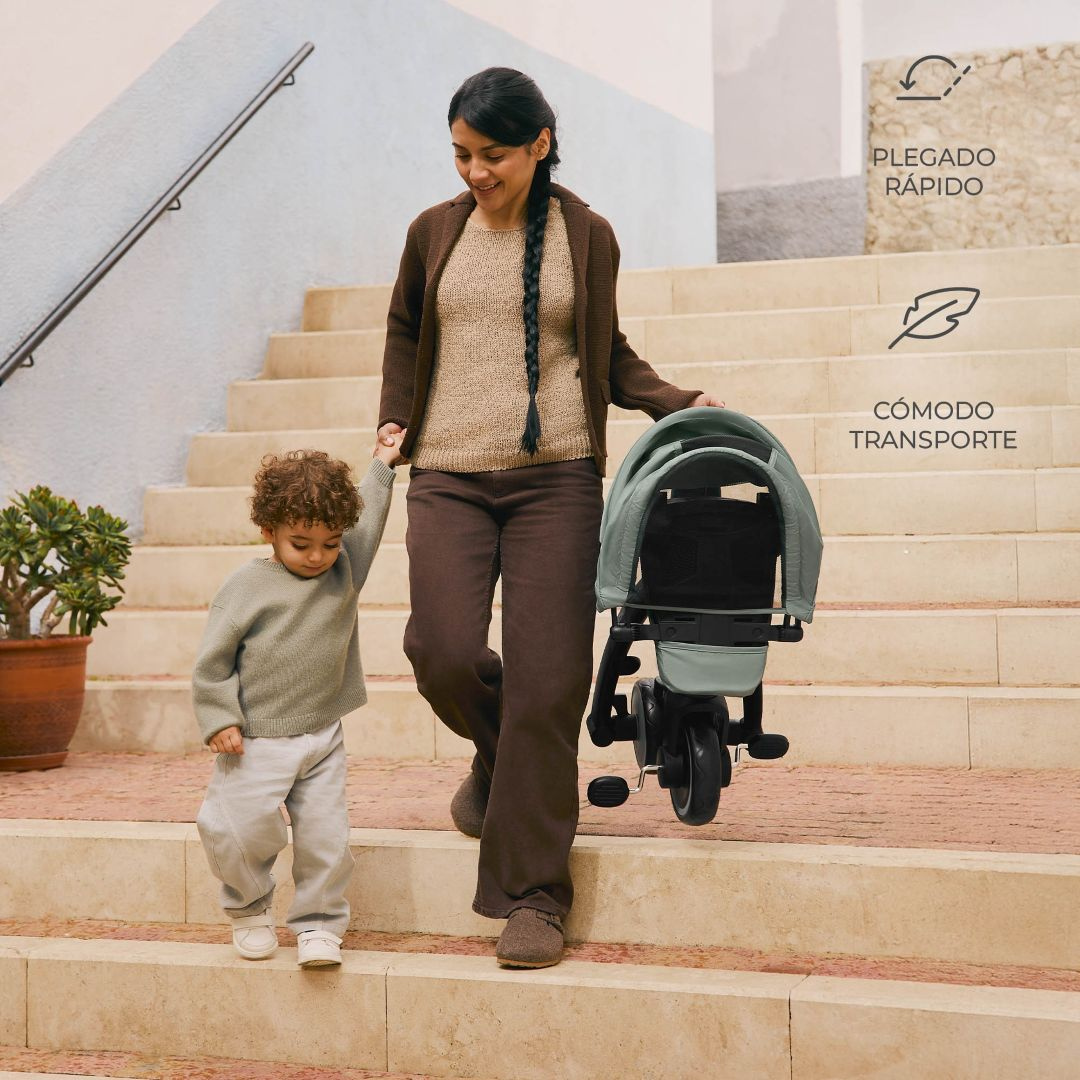 Triciclo Multifuncional Jazz 6 en 1 - Green | Kinderkraft