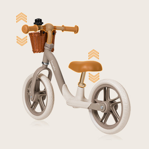 Bicicleta de Equilibrio Alex Plus - Beige Sand | Lionelo