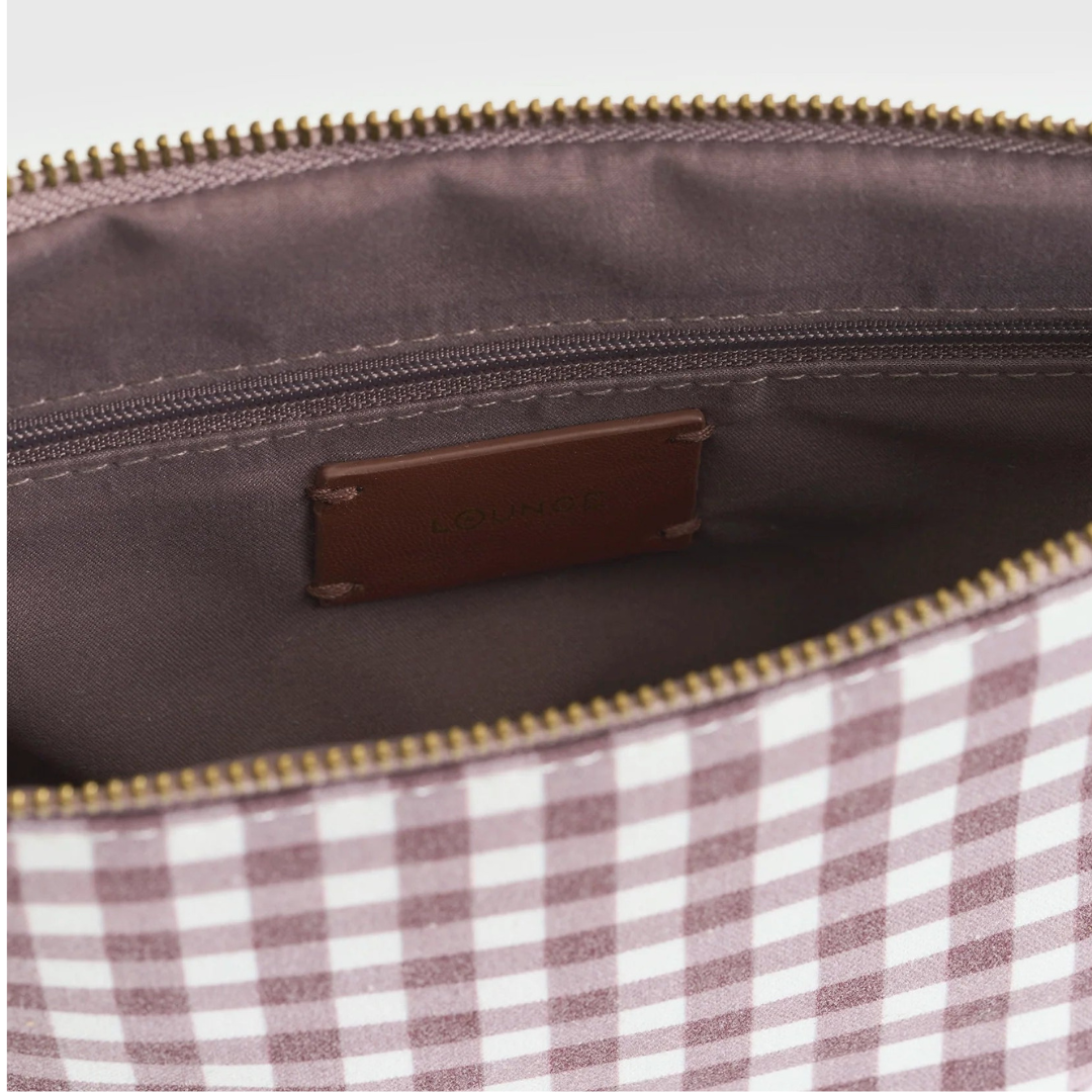 Estuche Canvas - Vichy Café | Lounge