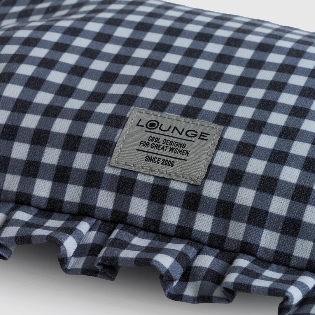 Estuche Canvas - Vichy Negro | Lounge