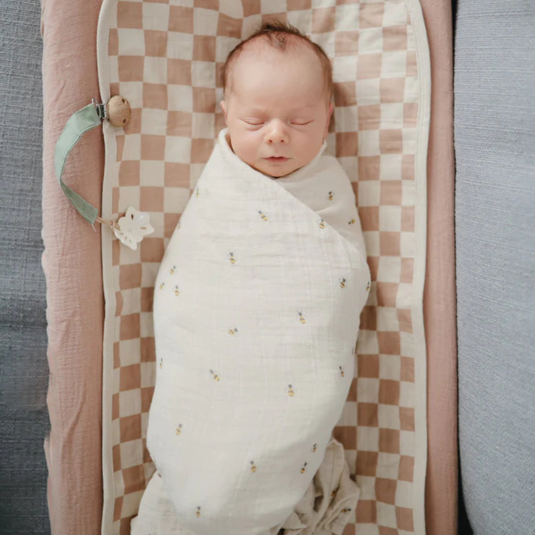 Swaddle - Bees | Mushie