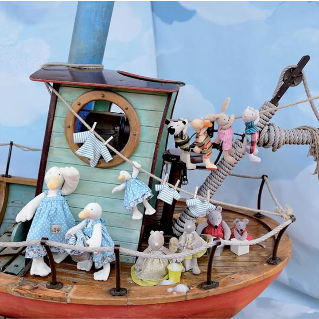 Peluche de Pata Jeanne - 30 cm | Moulin Roty