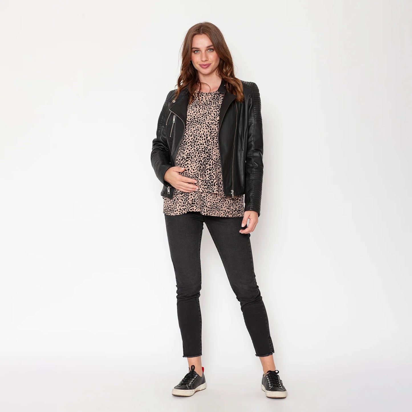 Nursing Shirt - Sand Drops