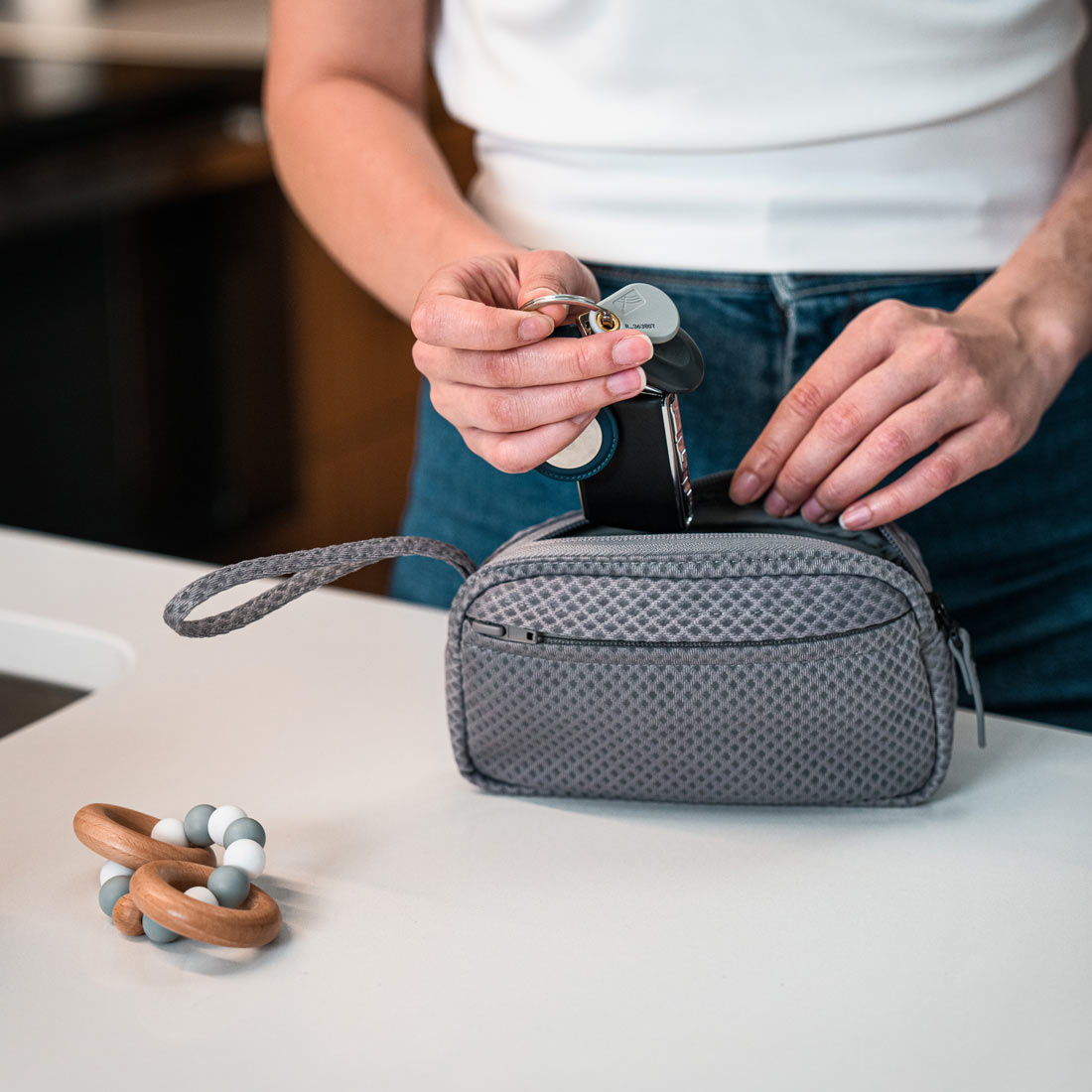 Portabebés Cudl™ Clik - Denim | Nuna