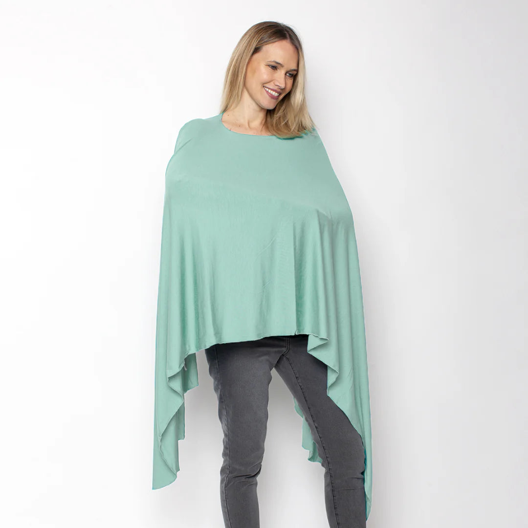Multifunctional Nursing Scarf - Mint