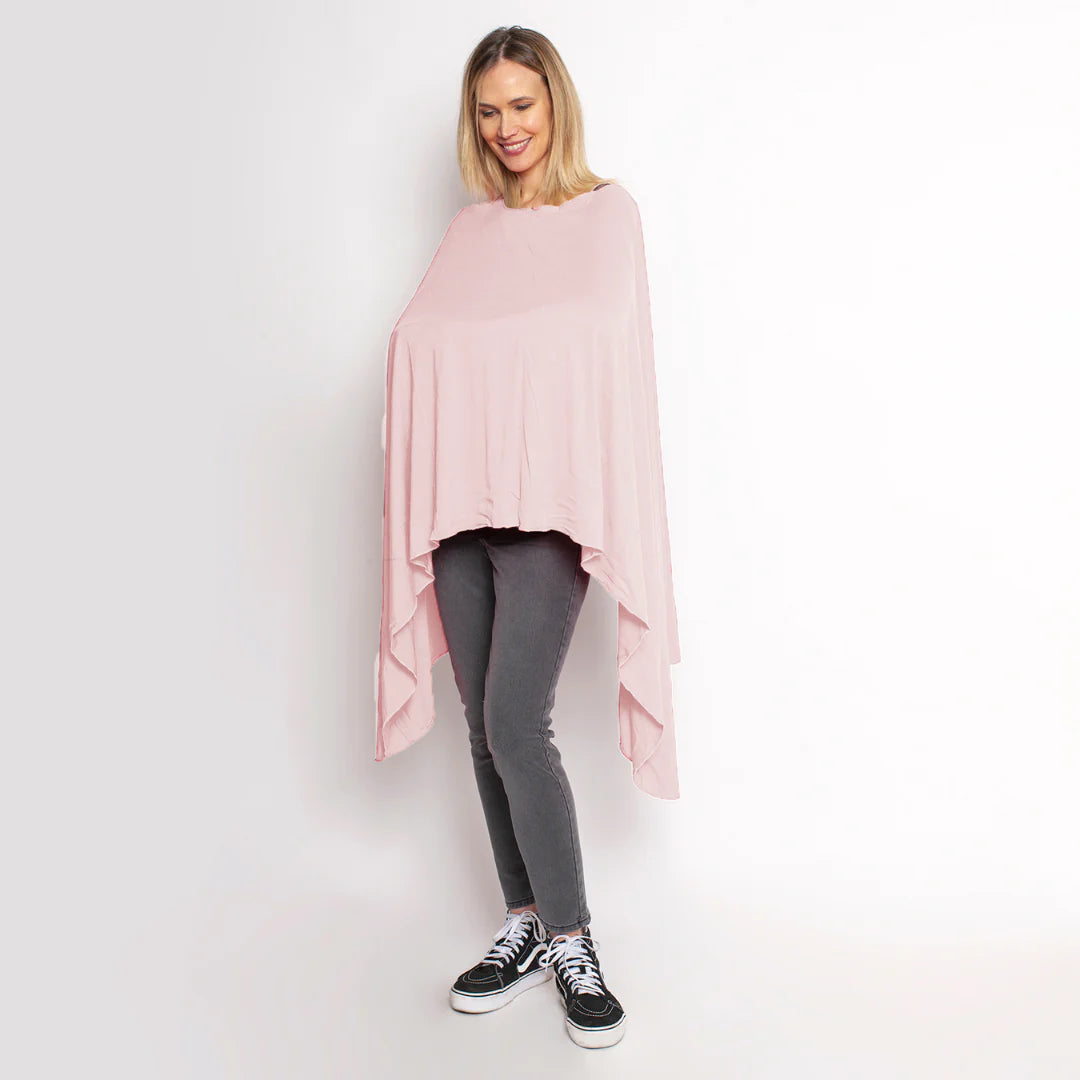 Multifunctional Nursing Scarf - Rosewood